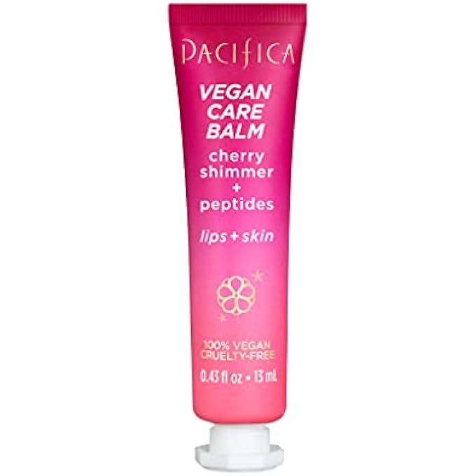 CHERRY SHIMMER LIPS & SKIN CARE BALM, 0.43 FZ